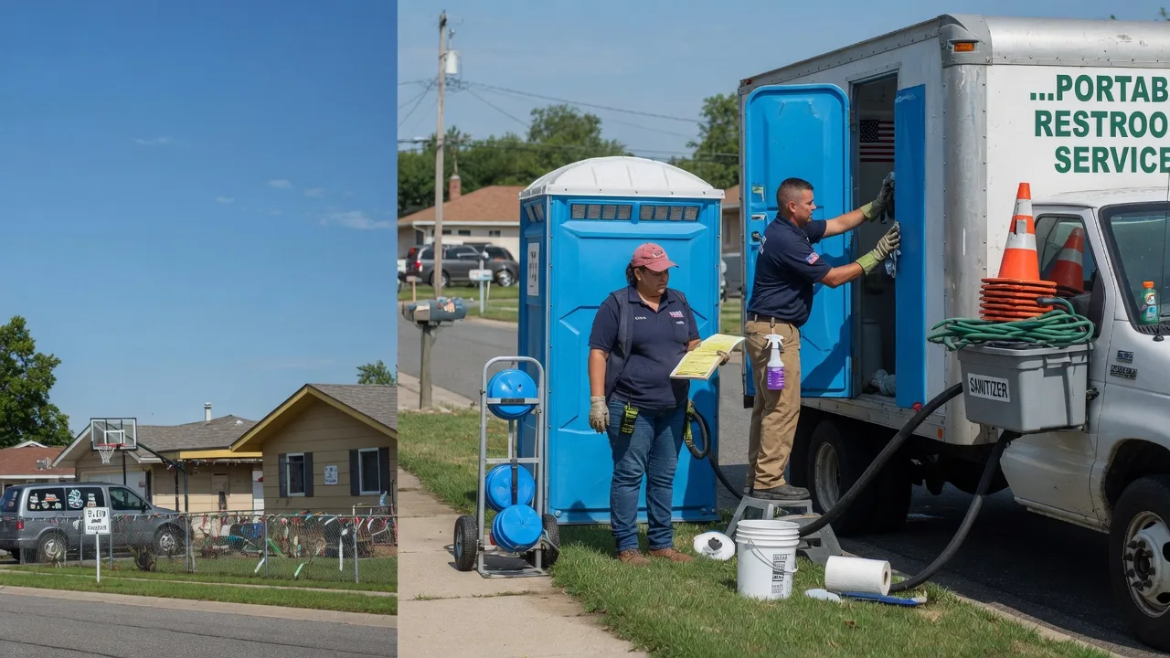 Portable Toilet Rental in Bluejacket, OK near me